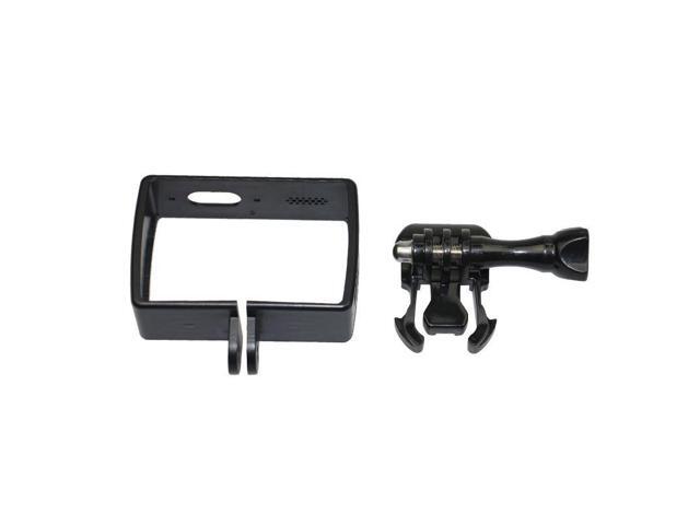 Black Frame Clear View Protective Skeleton Housing Case Shell For Xiaomi Yi 2 4K XiaoYi Camera Accessories