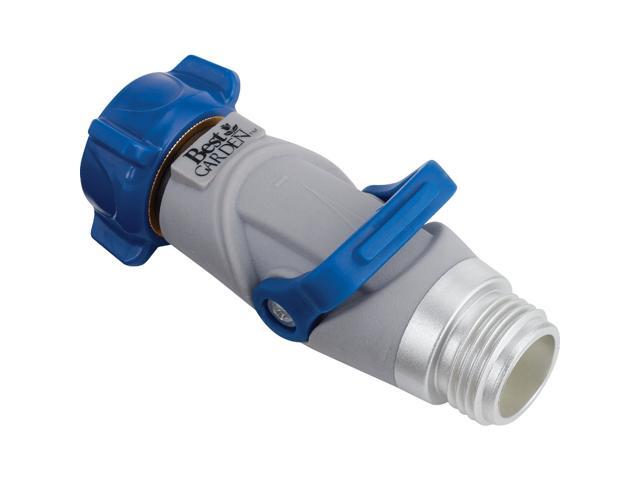 Best Garden Plastic Hose Shutoff Valve with Thumb Control 37090-P