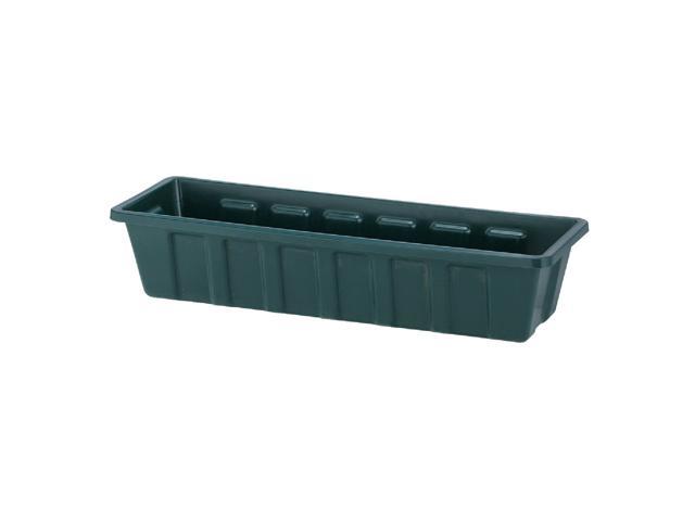 Novelty Poly-Pro 24 In Polypropylene Hunter Green Flower Box Planter 02241
