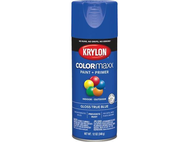 Krylon ColorMaxx 12 Oz Gloss Spray Paint True Blue K05543007