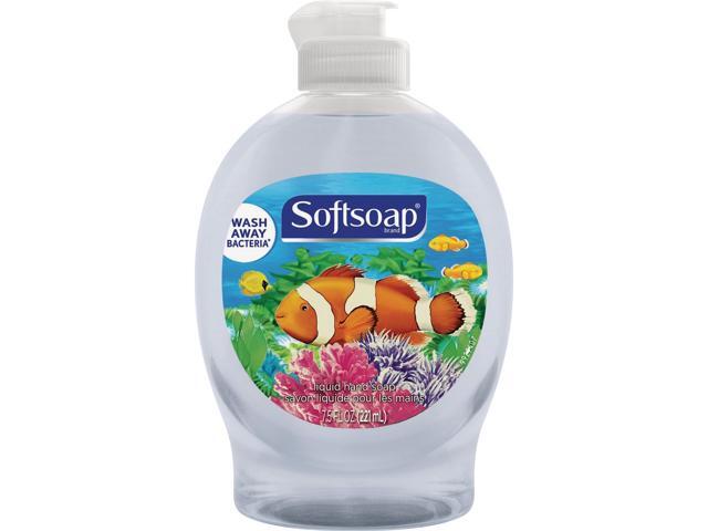 Soft soap US07384A 75 fl oz Aquarium Flip Cap Bottle Hand Soap 6/CT Clear