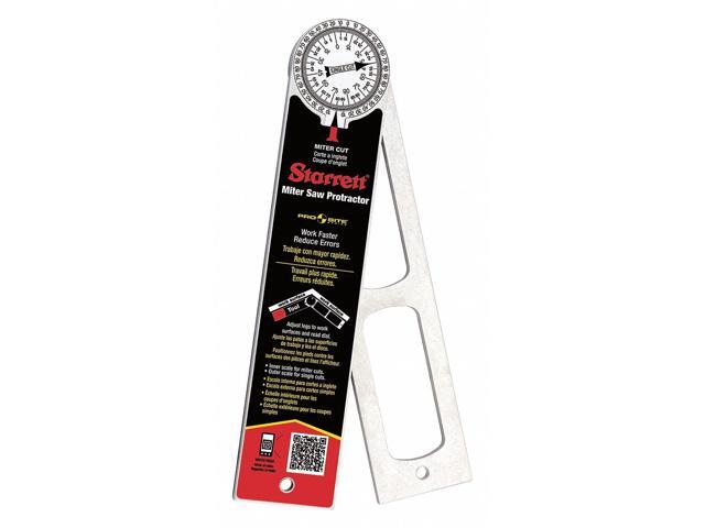 Miter Protractor Rectangular Head Yes 0° to 360° 90 x 4 12' Length