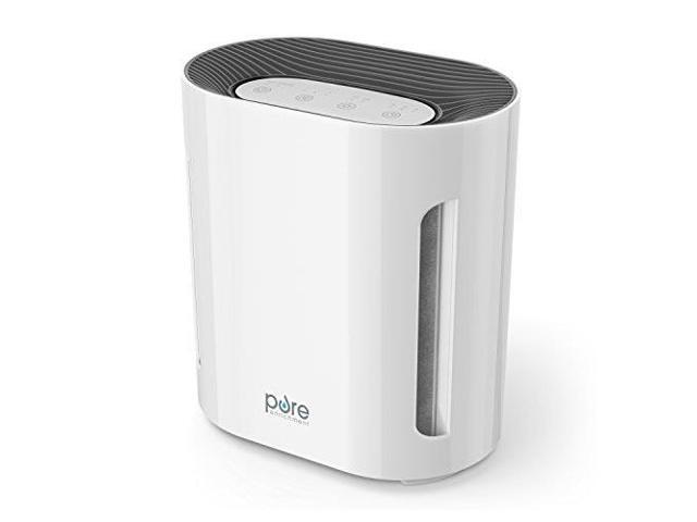 purezone 3in1 true hepa air purifier 3 speeds plus uvc air sanitizer eliminates dust pollen pet dander smoke mold spores household odors
