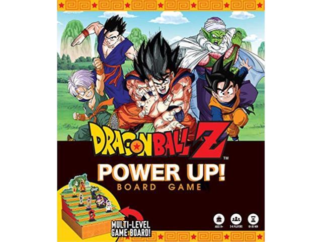 dragon ball z power up board game based on the popular dragon ball z anime series fast paced board games easy to learn and quick to play