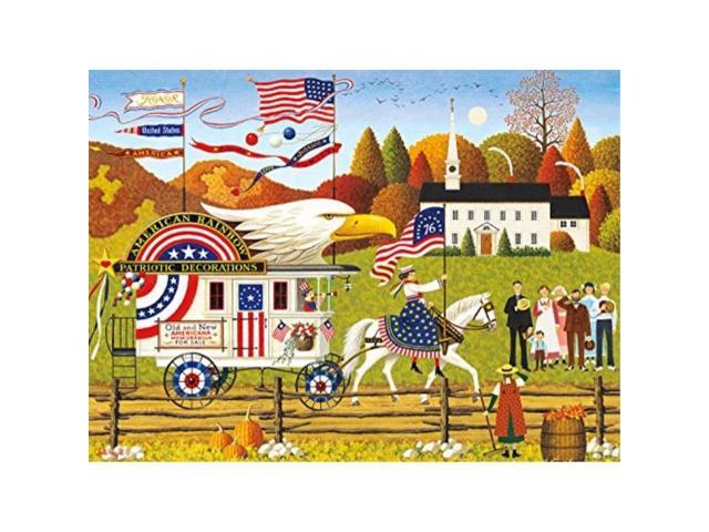 buffalo games charles wysocki so proudly we hail 1000 piece jigsaw puzzle