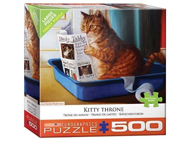 kitty throne by lucia heffernan 500piece puzzle