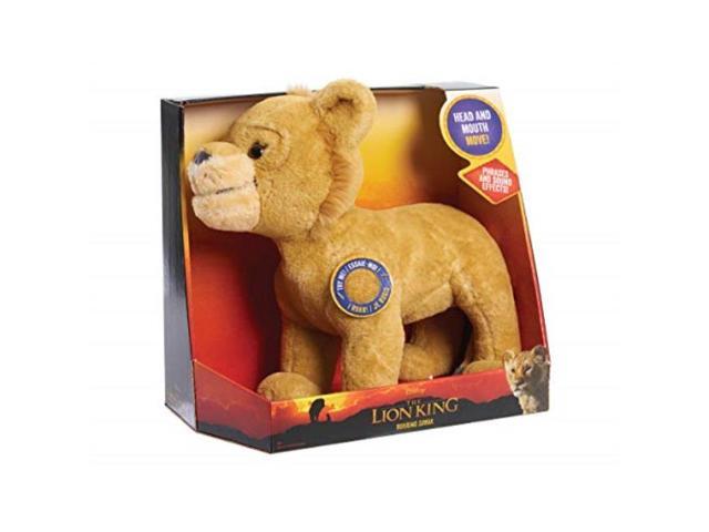 disney the lion king roaring simba plush