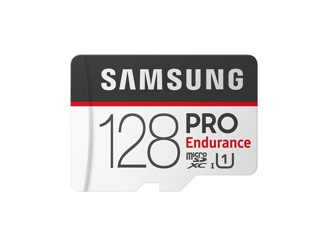 Samsung PRO Endurance 128GB 100MB/s (U1) MicroSDXC Memory Card with Adapter (MB-MJ128GA/AM)