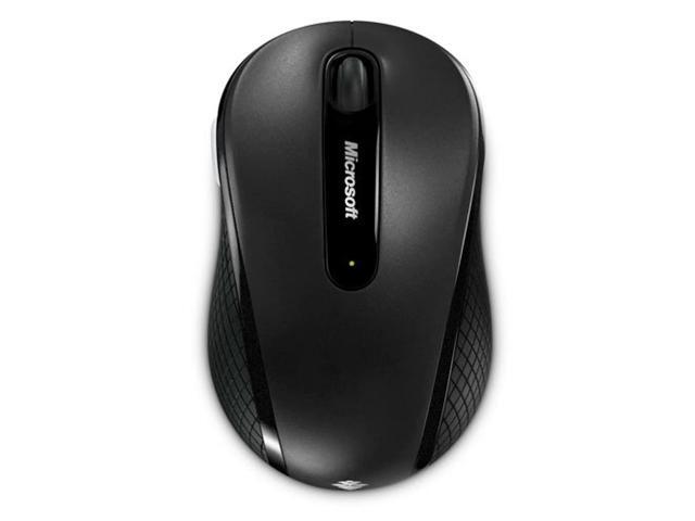 Microsoft Mouse - Right and Left-Handed - Optical - 4 Buttons - Wireless - 24 GHz - USB Wireless Receiver - Graphite