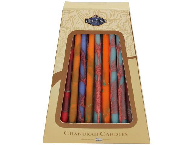Majestic Giftware SC-CP30 Safed Handcrafted Hanukkah Candles 6-Inch 45-Pack