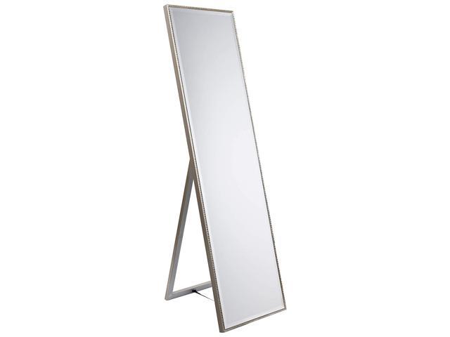 Empire Art Direct Traverse Modern Cheval Floor Mirror Solid Wood Frame Covered with Beveled Clear MirrorPanel 64' x 13' x 18'