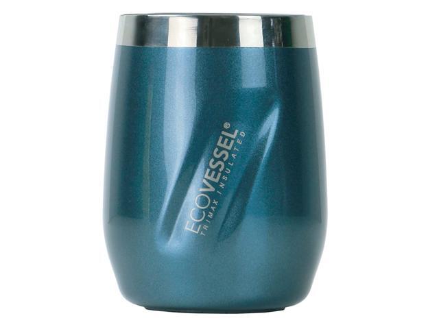EcoVessel Insulated Wine Tumbler with Lid - Trimax 