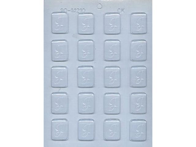 CK Products 1-1/4-Inch J-Initial Mint Chocolate Mold
