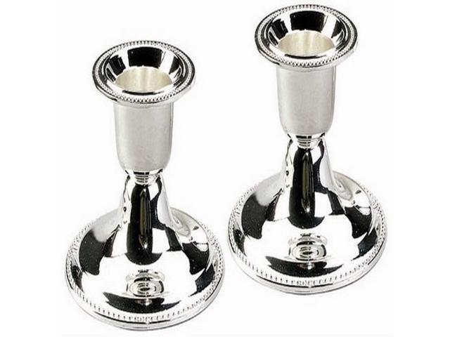 Majestic Giftware CS23520B Candle Sticks 25-Inch Silver Plated