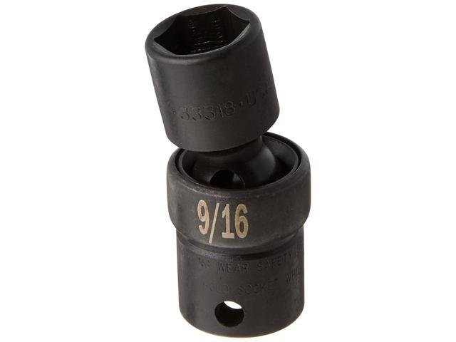 SKT-33318 3/8' Drive 6 Point Swivel Fractional Impact Socket 9/16'