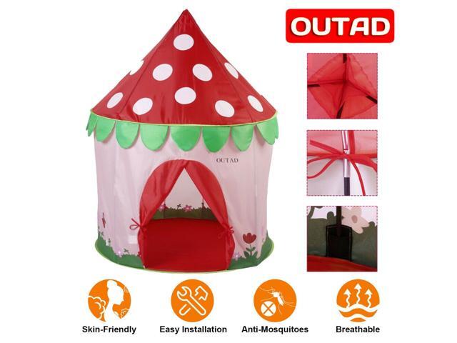 Kids Playhouse Girls Play Tent Princess Castle House Baby Childrens Holiday NS