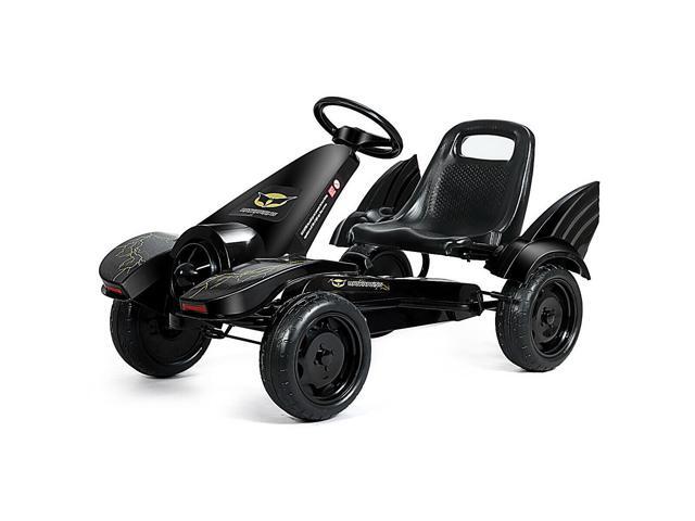 Go Kart Pedal Powered Kids Ride on Car 4 Wheel Racer Toy w/ Clutch & Hand Brake