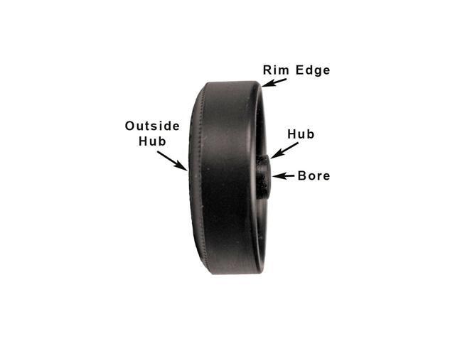 Graphite Coated Lathed Wheels for Pinewood Derby Cars