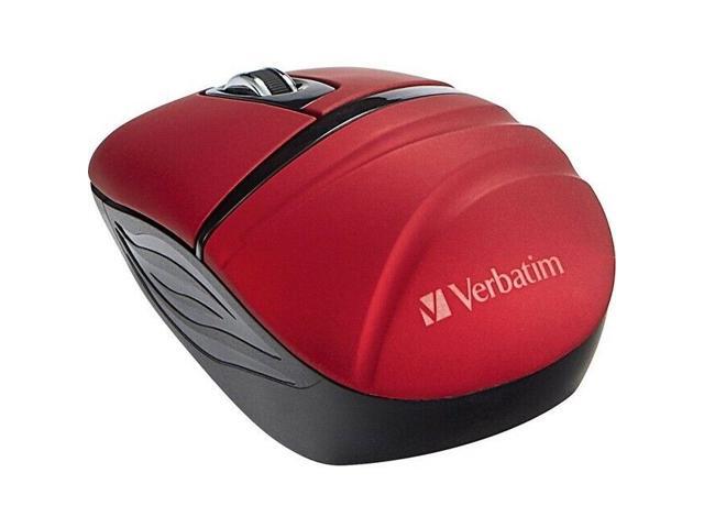 Wireless Mini Travel Mouse Commuter Series Red 70706
