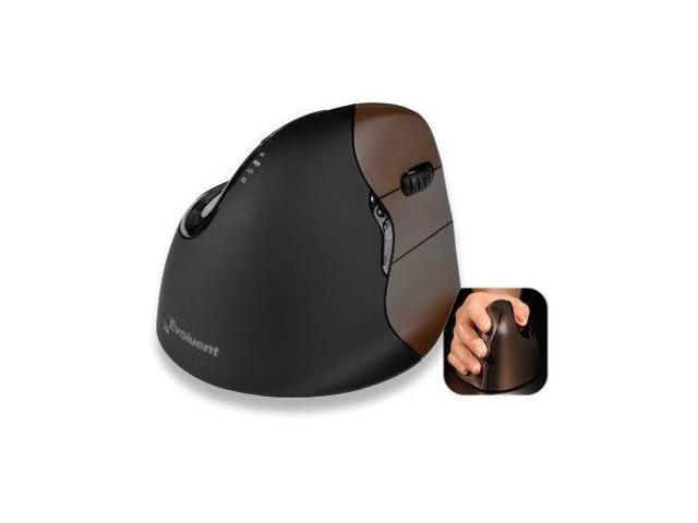 Evoluent Mouse VM4SW Vertical Ergonomic Design Top mounted LEDs Mouse