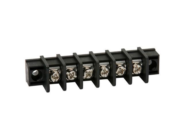 NTE 25-B100-06 6 Pole Solder Lug Type Barrier Terminal Strip