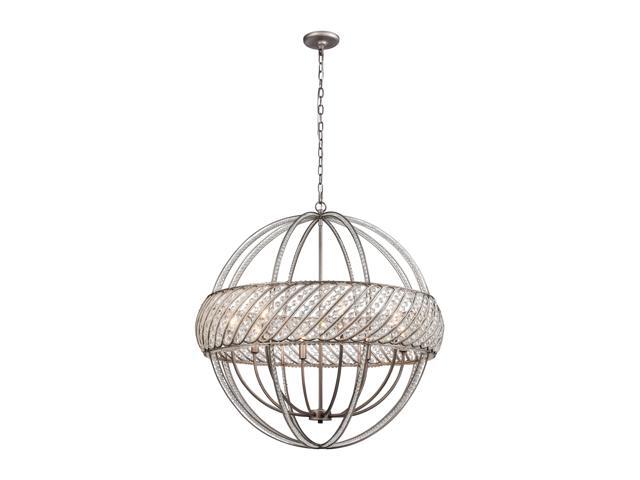 Bradington 8 Pendant Weathered Zinc