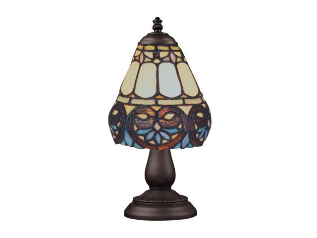 Mix-N-Match 1-Light Table Lamp in Tiffany Bronze