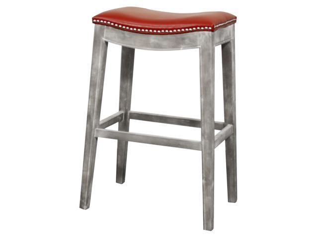 Ergode Elmo Bonded Leather Bar Stool