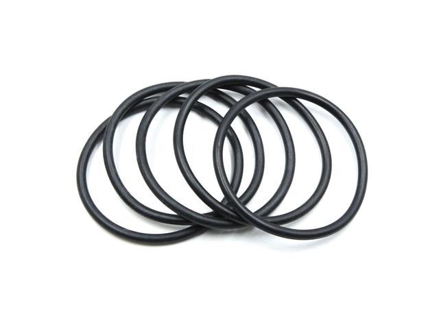 5pcs Black NBR O-Ring Seal Gasket Washer for Automotive Car 77.5mm x 5.3mm photo