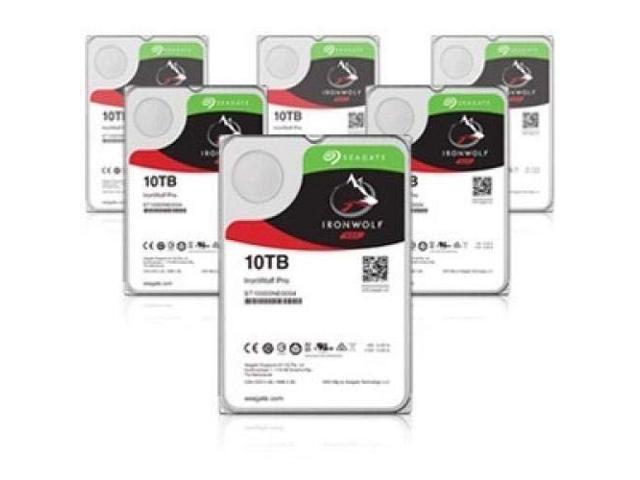 Seagate IronWolf Pro 10TB NAS Hard Drive - 3.5" SATA 7200RPM 256MB Cache