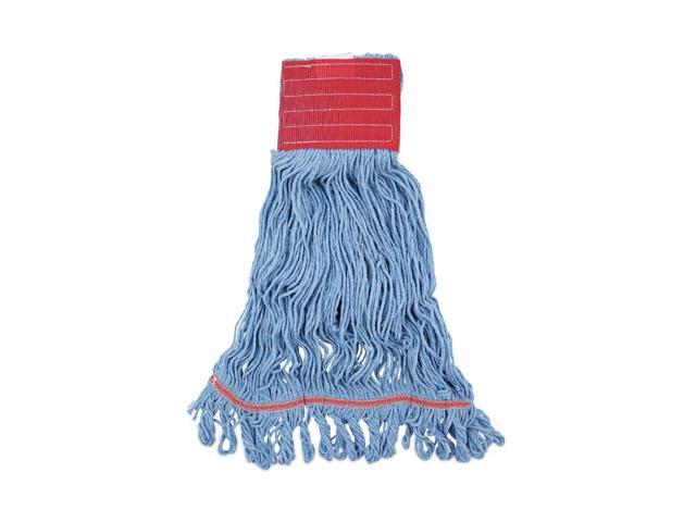 Boardwalk Pro Loop Web/Tailband Mop Head Blue Large 12/Carton 1800LBDZ