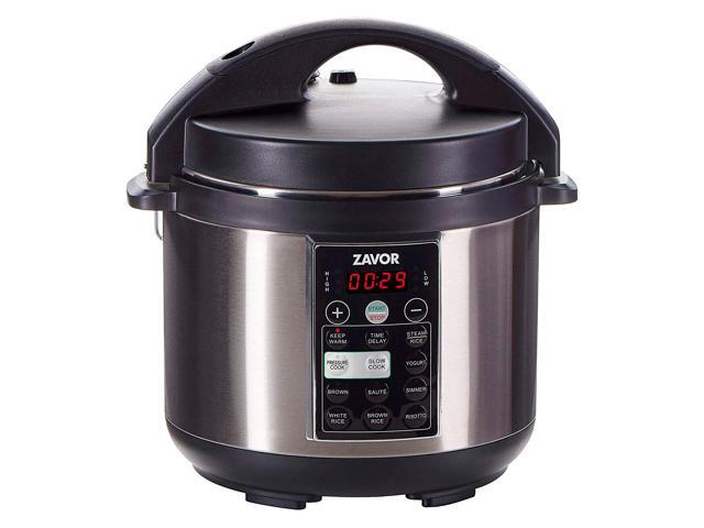 Zavor LUX 4 Quart Electric Pressure Multi Slow Cooker Stainless Steel