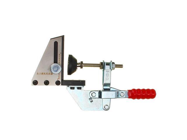 1Pcs Steel Wood Oblique Hole Locator Kit Pocket Hole Jig with Clamp Joinery Drill Guide Master Kit Woodworking Tools