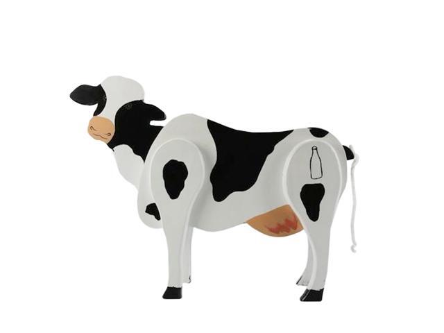 Ms Cow Wooden Candy Dispenser Funny Toy - Poops Candy!