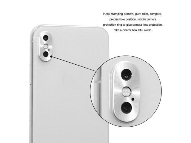 Ultra thin Aluminum Alloy Mobile Phone Lens Cover Shutter Magnet Slider Lens Camera Cover Privacy Sticker for iPhone X
