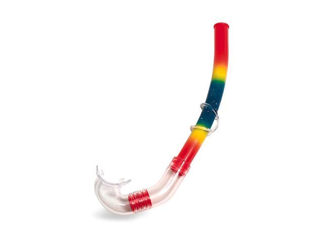 145' Red and Blue Maxi-Purge Junior Sport Swimming Pool Snorkel