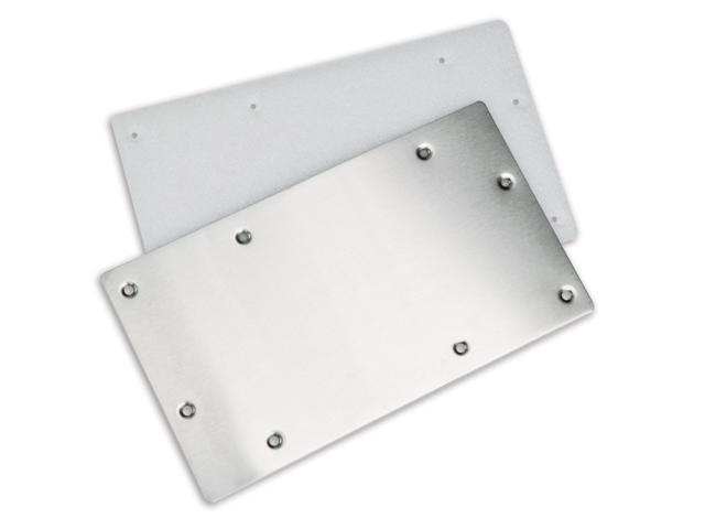 14' Silver Color HydroTools Swimming Pool Wide Mouth Wall Skimmer Winterizing Plate