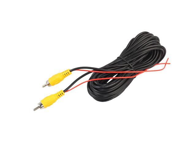 6 Meters Car Rear View Camera RCA AV Color Video Male To Male usb sata cable usb riser card rj45 connector dvi-d vga dual psu
