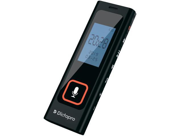 DICTOPRO X200 - Digital Voice Recorder with Sensitive Microphones, Voice Activated Continuous Recording, Password, Mini Dictaphone ...