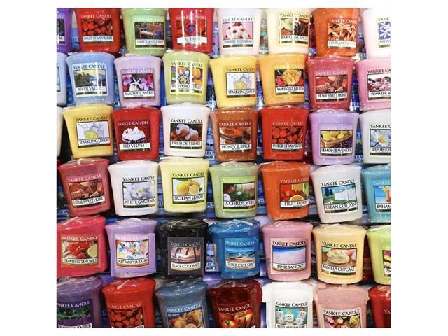 Yankee Candle Votives - Grab Bag of 10 Assorted Yankee Candle Votive Candles - Random Mixed Scents