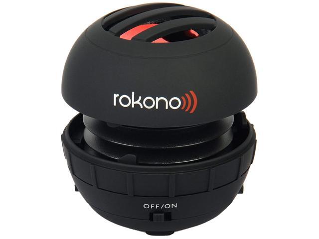 Rokono BASS+ Mini Speaker for iPhone / iPad / iPod / MP3 Player / Laptop - Black