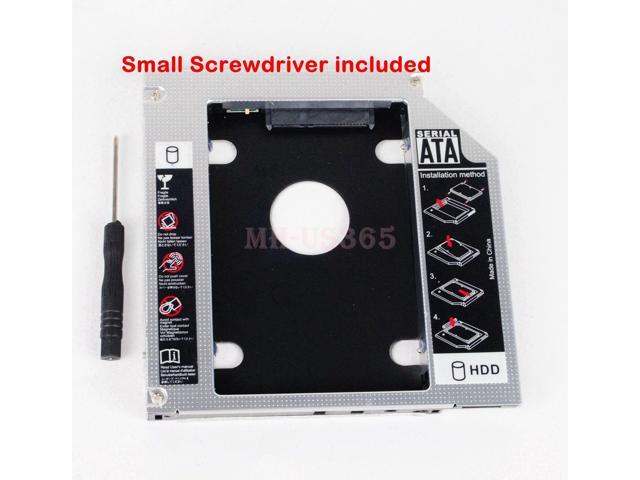 2nd Hard Disk Drive HDD SSD SATA Caddy Adapter for Acer Aspire V3-551G V3-571G