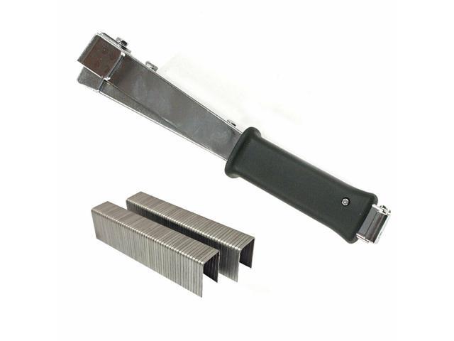 Air Locker A12-Kit Professional Hammer Tacker with T50 Staples 1/4' & 3/8 Inch