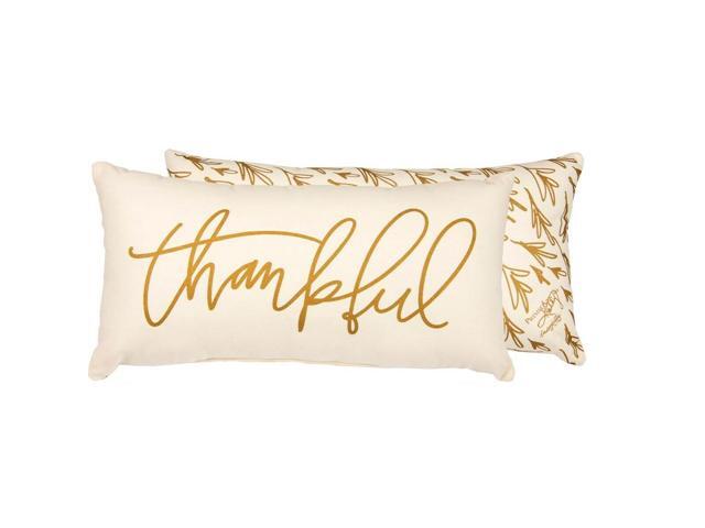 NEW~Pillow~'Thankful'~Throw/Couch/Bed~Thanksgiving/Everyday Decor