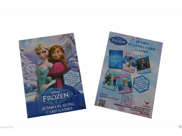 DISNEY FROZEN DISNEY JUMBO PLAYING CARDS #frozenplayingcards #disneyfrozencards