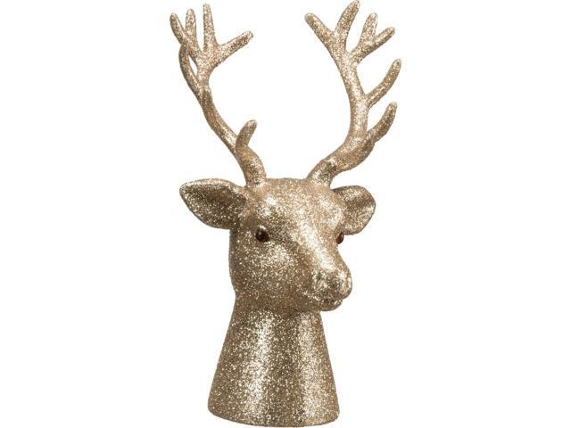 NEW~7' Deer Champagne Buck Head~Christmas Reindeer~Tree/Wreath/Primitive/Country