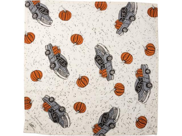 Farmhouse Truck Pumpkin Patch~TEA TOWEL~Hand/Kitchen/Dish/Thanksgiving/Halloween