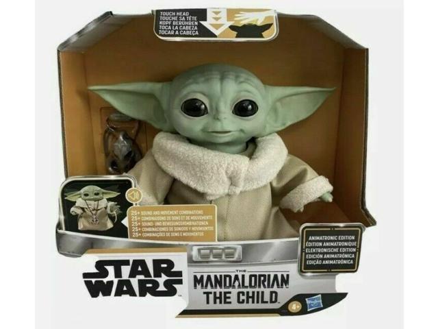 Star Wars Mandalorian The Child Baby Yoda Animatronic Disney Hasbro-QUICK SHIP