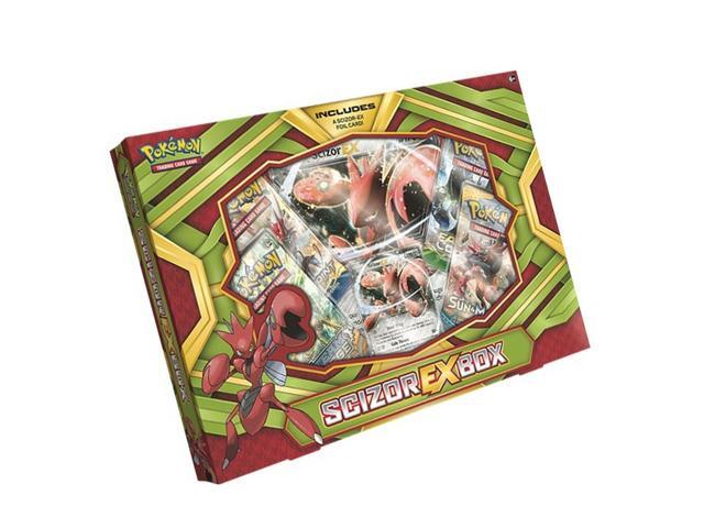 Pokemon Cards Pokscizorexbx Cards Pokémon TCG: Scizor-EX Box Game Green