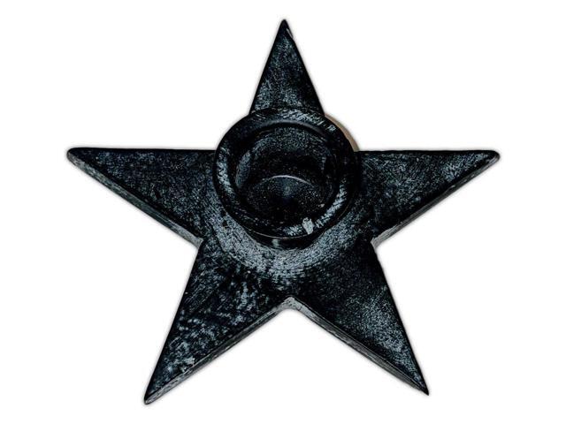 STAR TAPER HOLDER Metal Candle Holder by The Country House Collection